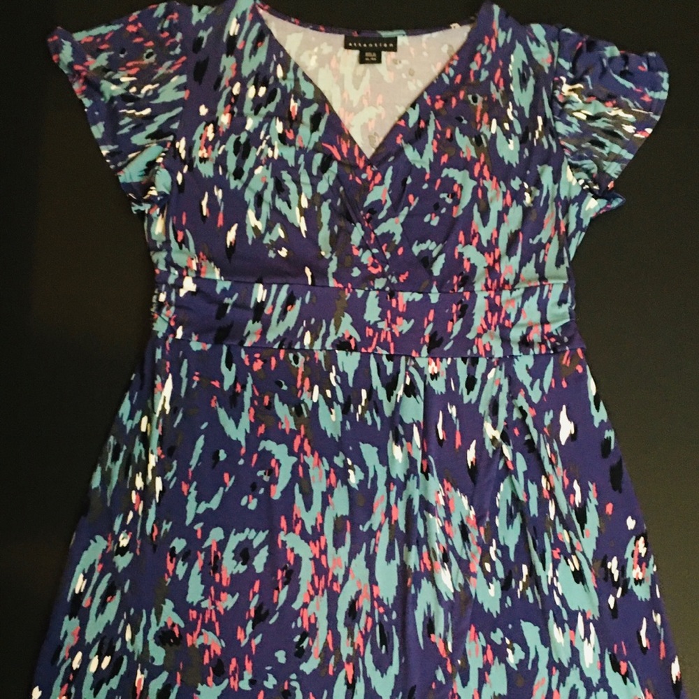 Attention. Paisley Multicolored Dress